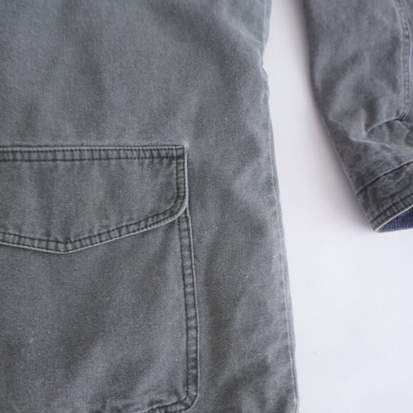 Vintage Northern Reflections Gray-ish Barn Chore Jacket Corduroy Collar M - Picture 4 of 15